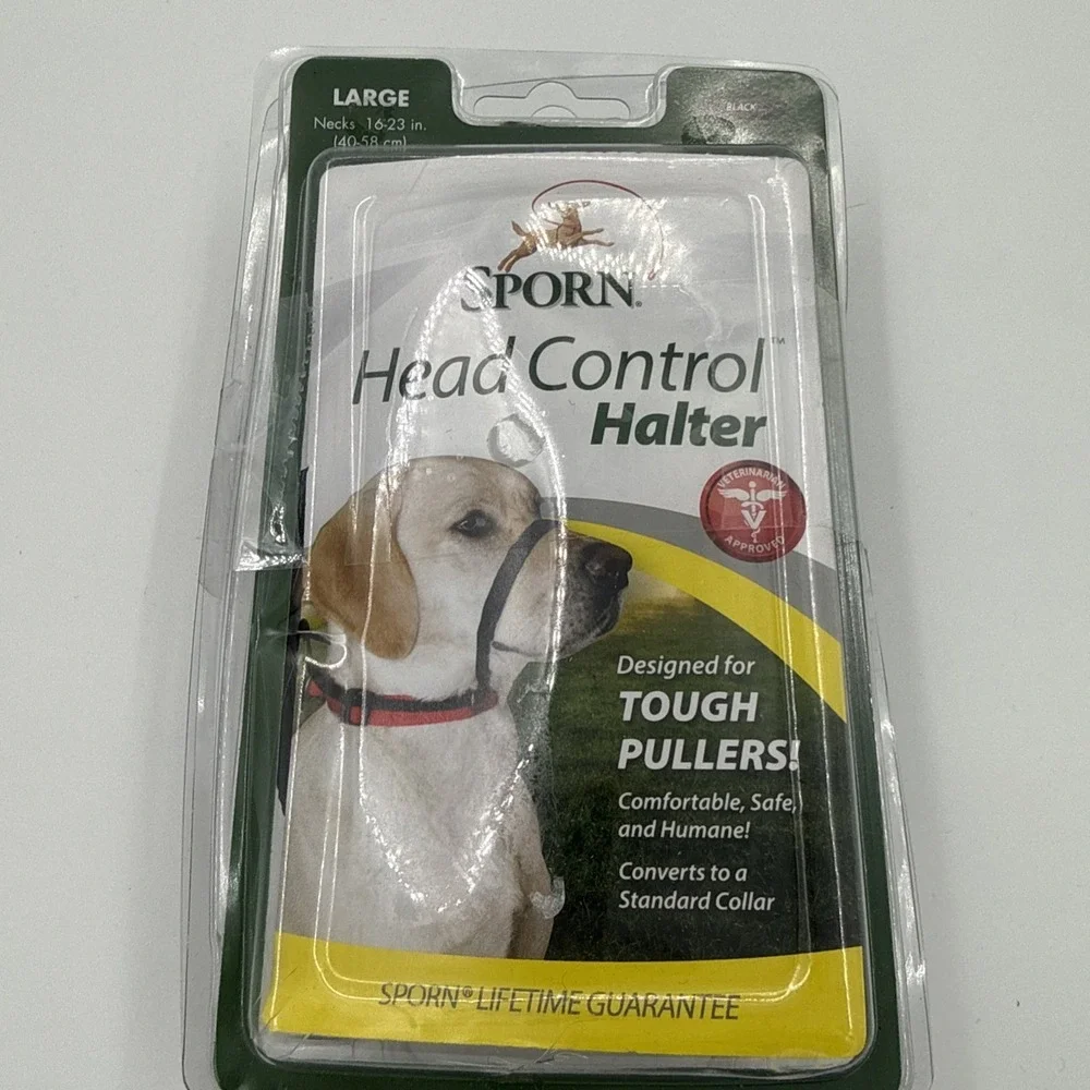 Spurn Head‎ Control Halter For Large Dogs New In Package